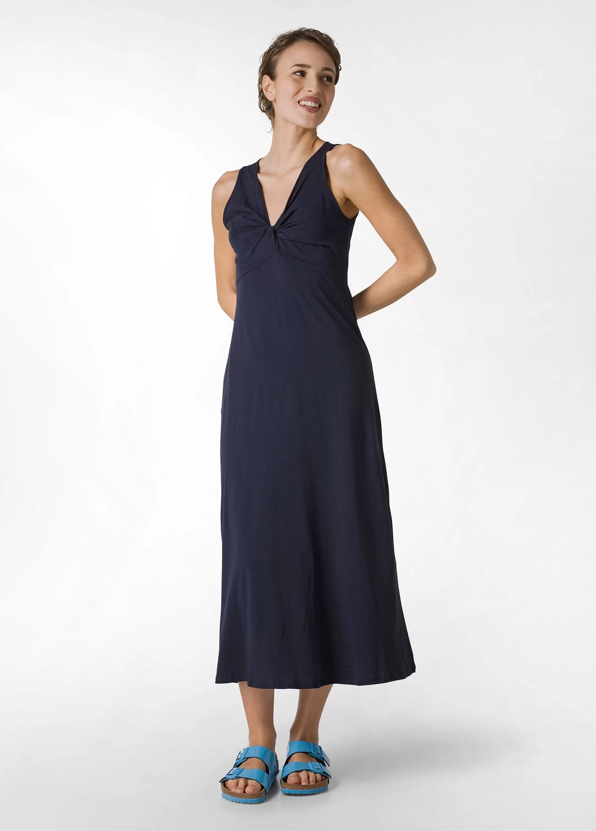 Donna DEHA Vestiti, Gonne E Tute*Abito In Jersey Blu
