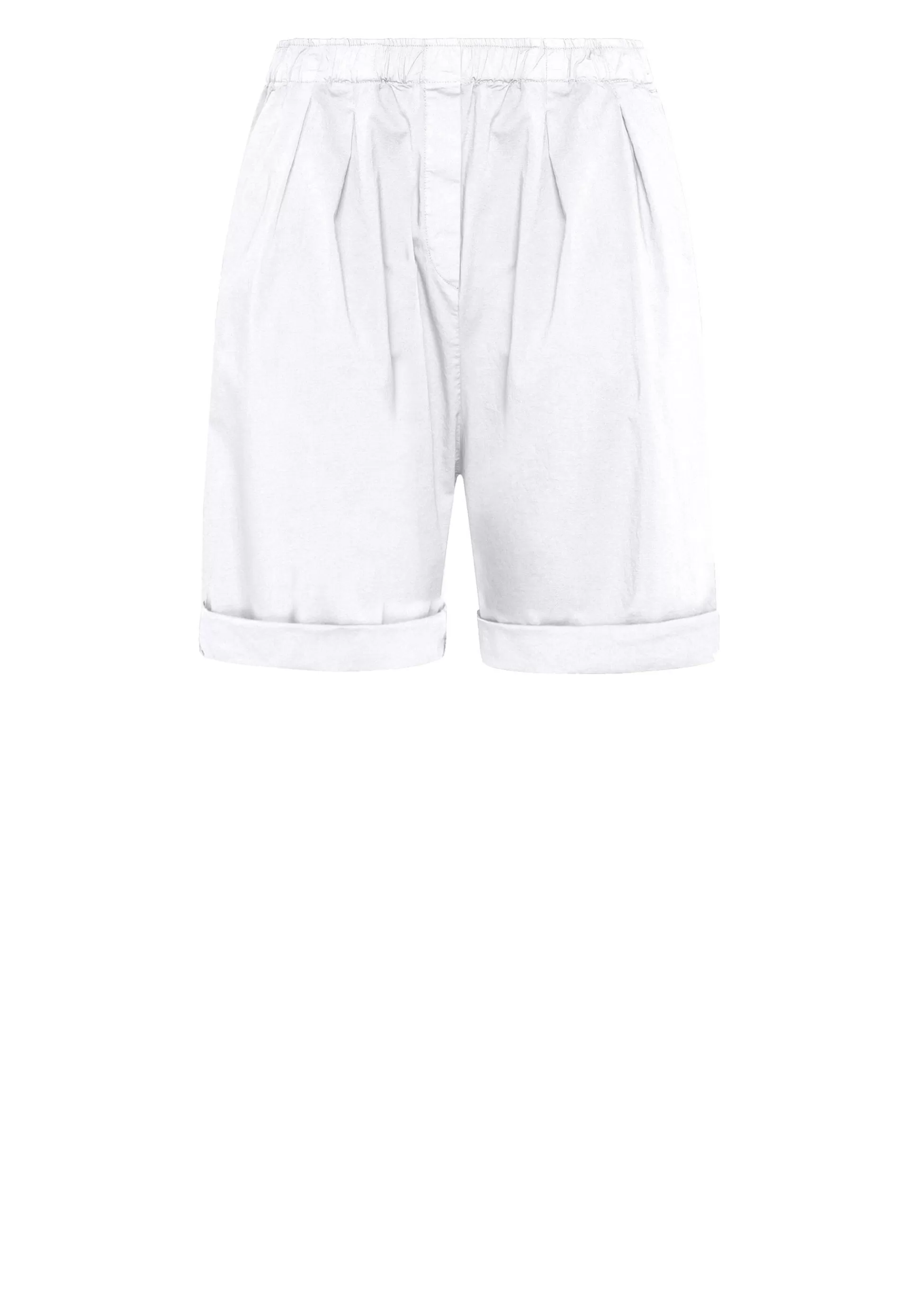 Donna DEHA Bermuda*Bermuda In Popeline Bianco