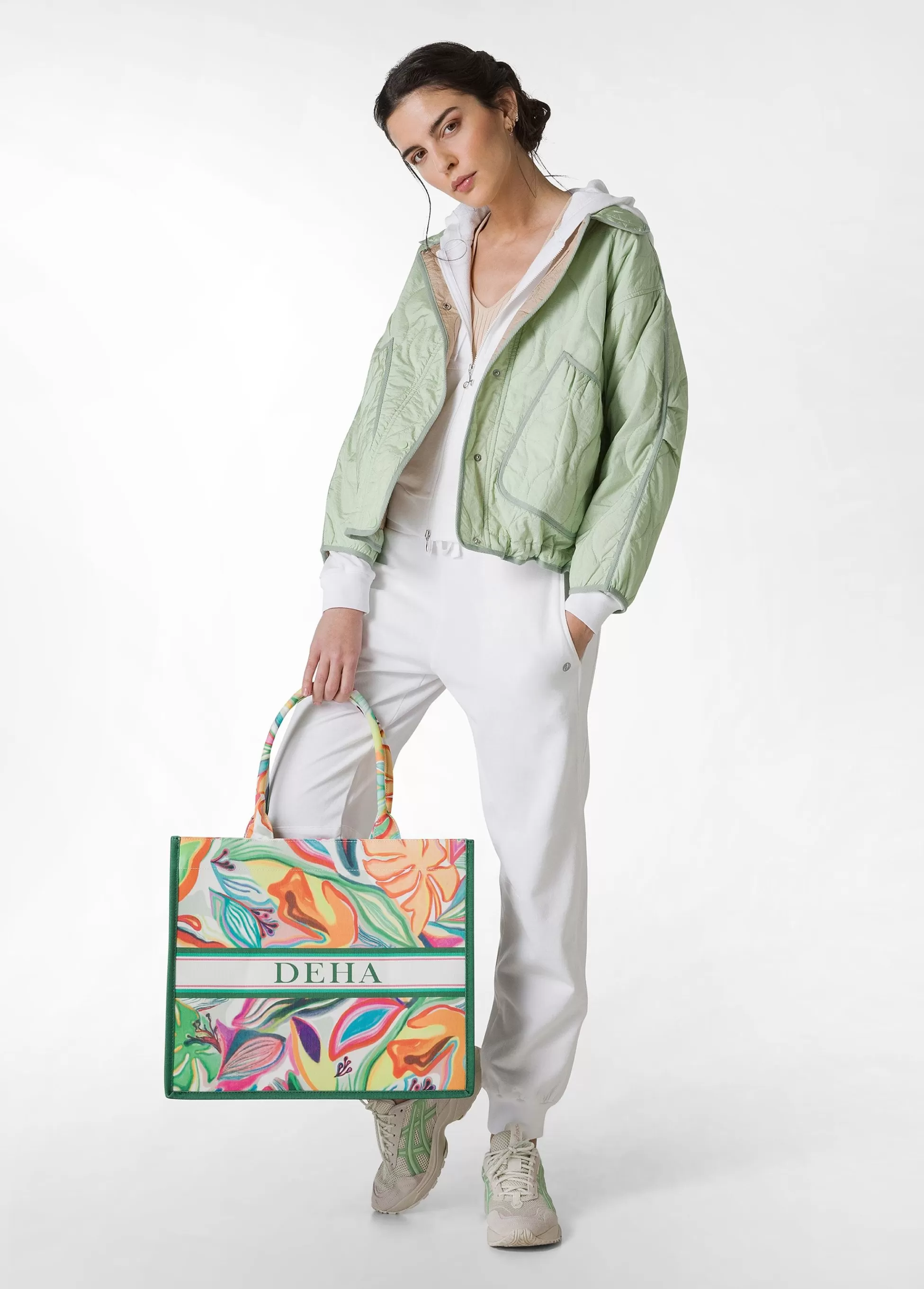 Donna DEHA Accessori*Borsa Shopper Verde