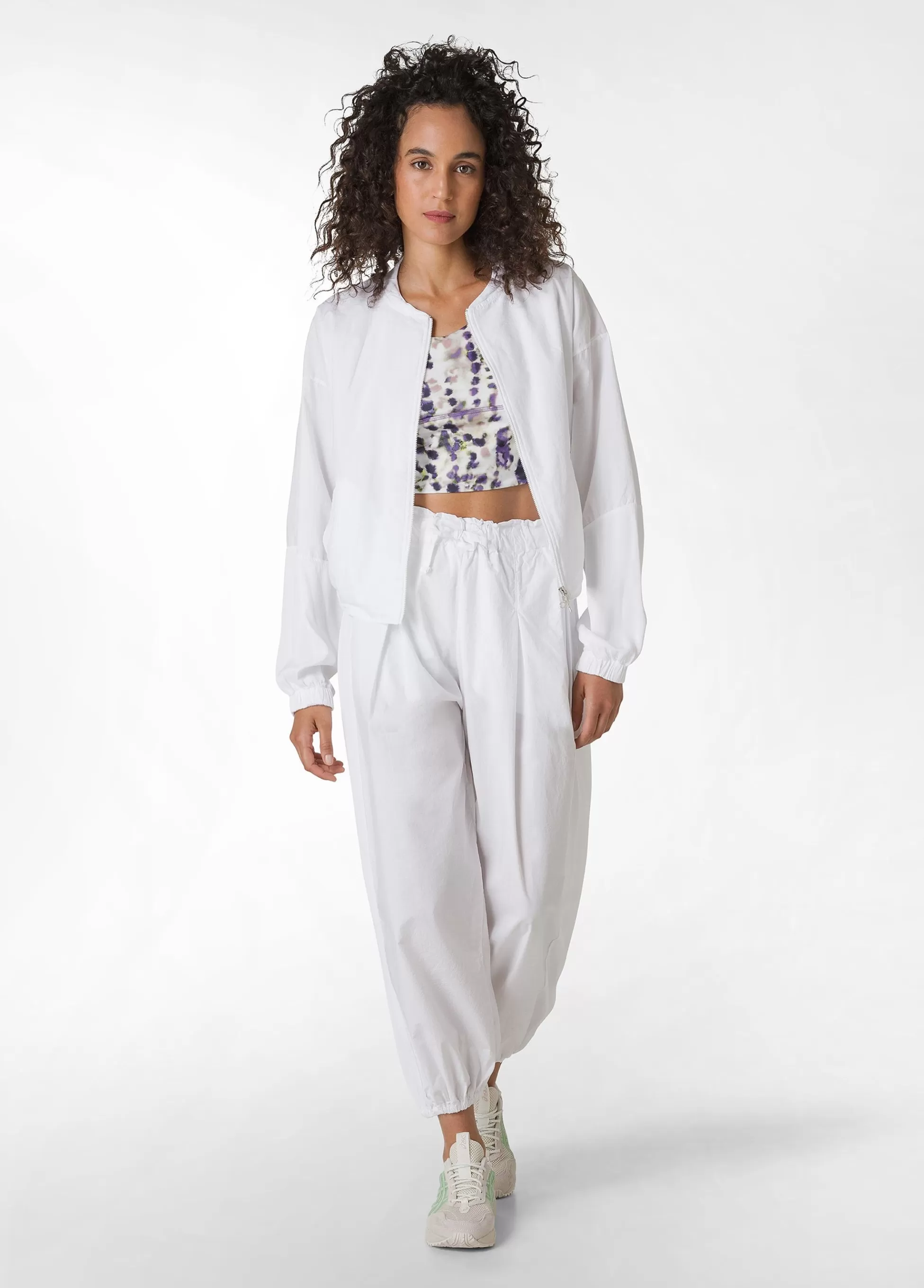Donna DEHA Comfort Set*Completo In Popeline E Raso Bianco