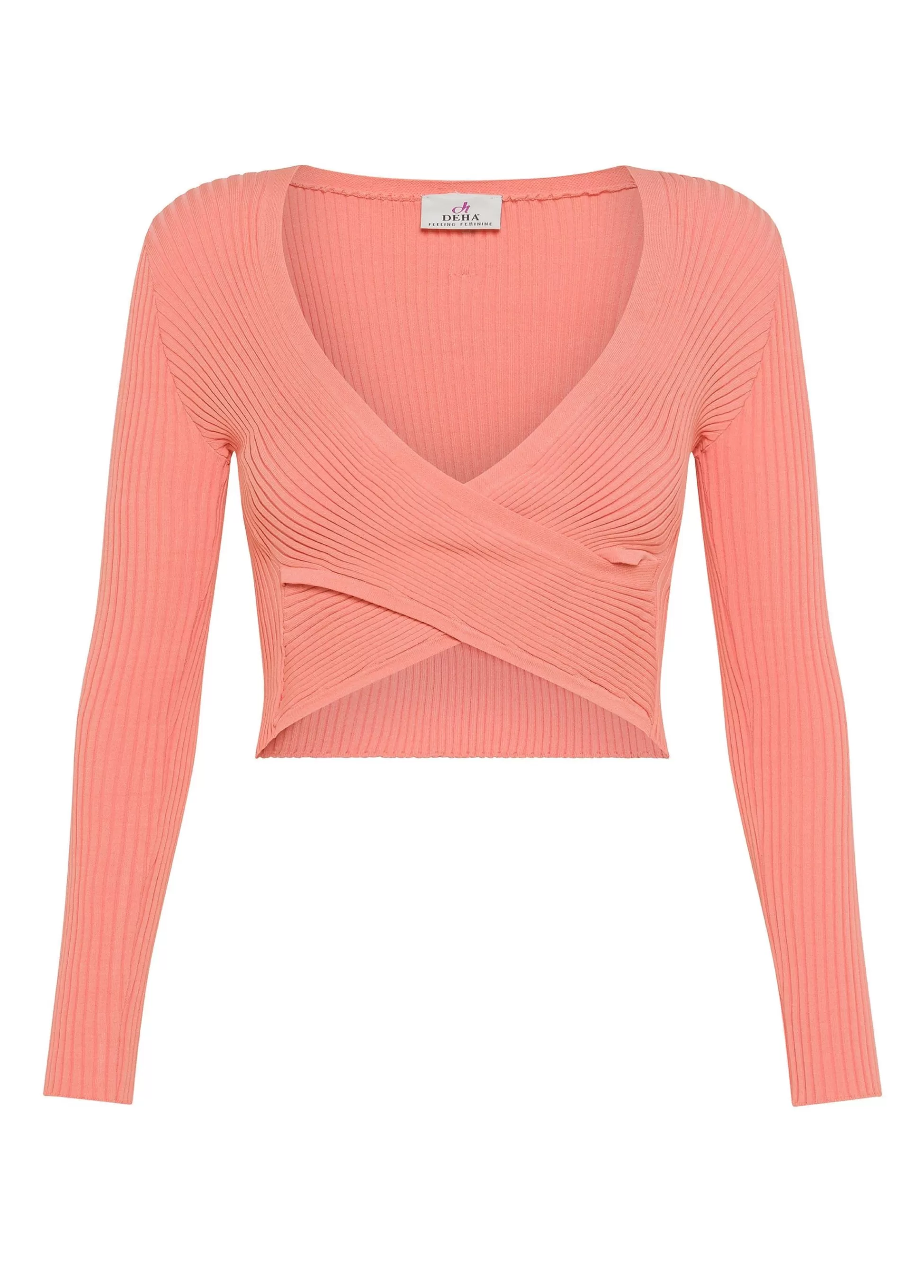 Donna DEHA Comfort Set*Completo In Rayon Arancio E Beige