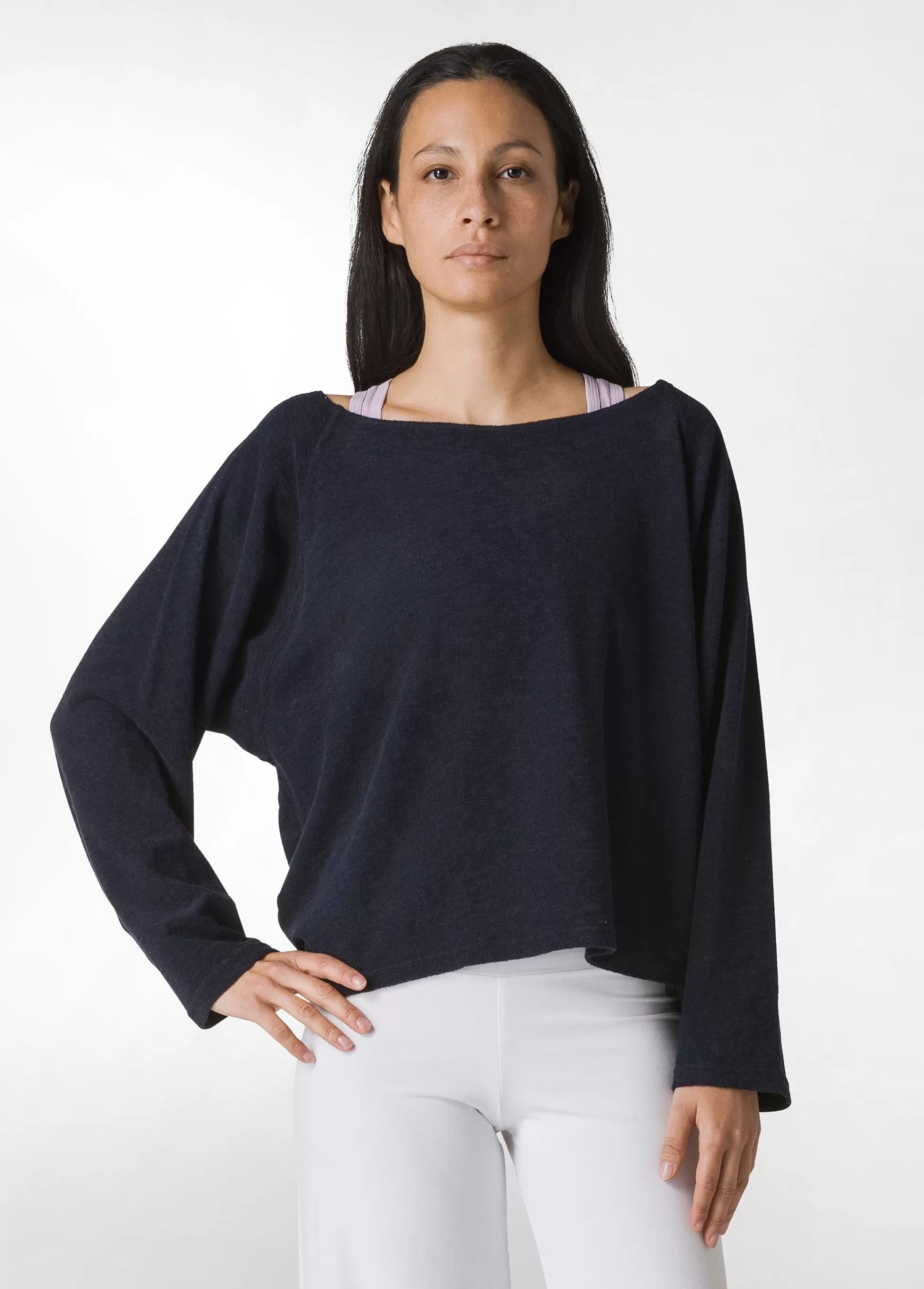 Donna DEHA Felpe & Maglieria*Felpa Over In Spugna Blu