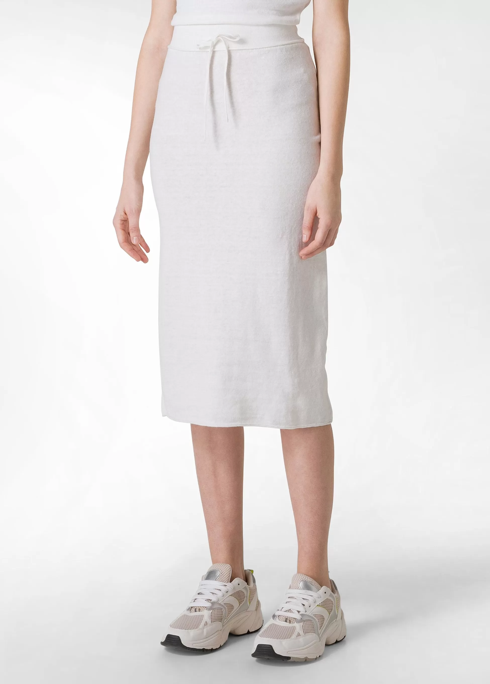 Donna DEHA Vestiti, Gonne E Tute*Gonna A Maglia Bianco