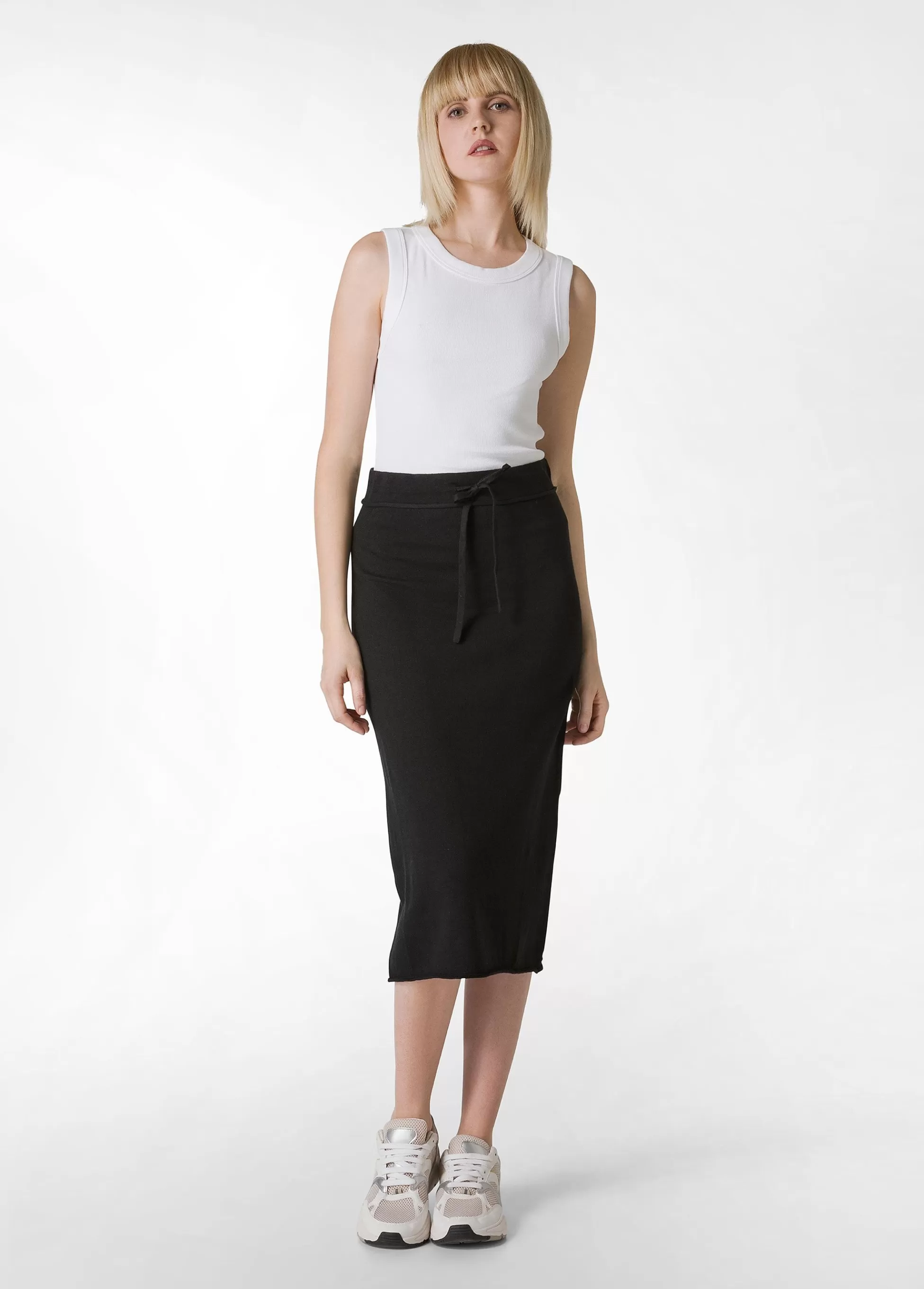 Donna DEHA Vestiti, Gonne E Tute*Gonna A Maglia Nero