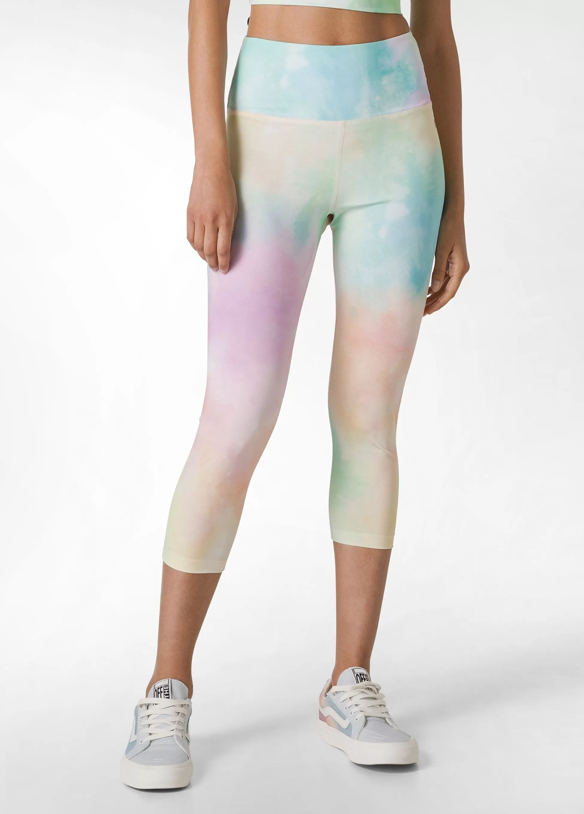 Donna DEHA Leggings & Pantaloni Sportivi*Leggings 7/8 In Microfibra Riciclata Stampata Othe