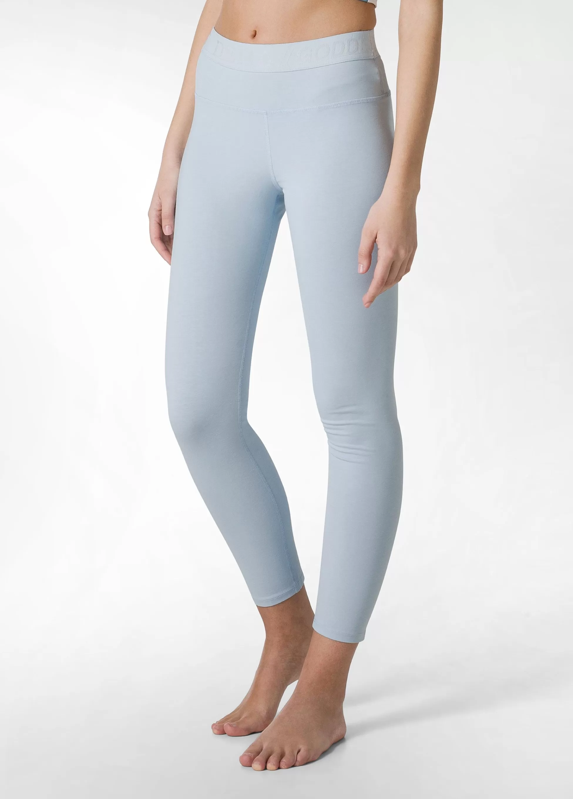 Donna DEHA Leggings & Pantaloni Sportivi*Leggings Logo Blu