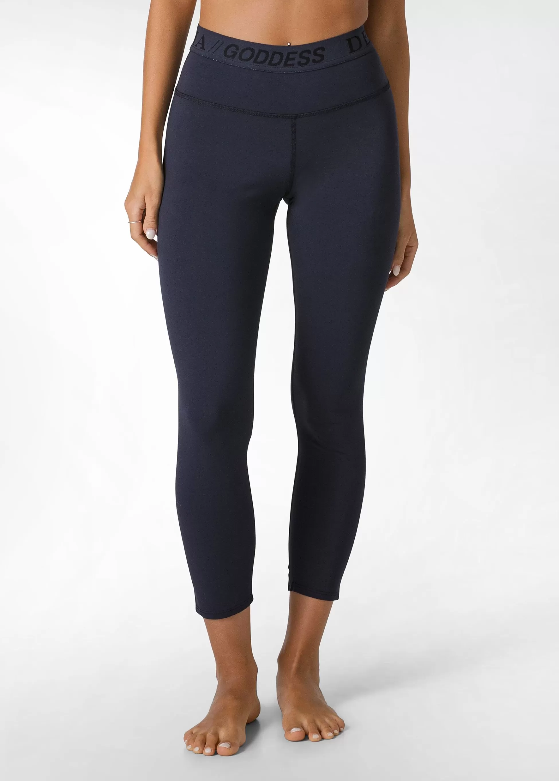 Donna DEHA Leggings & Pantaloni Sportivi*Leggings Logo Blu