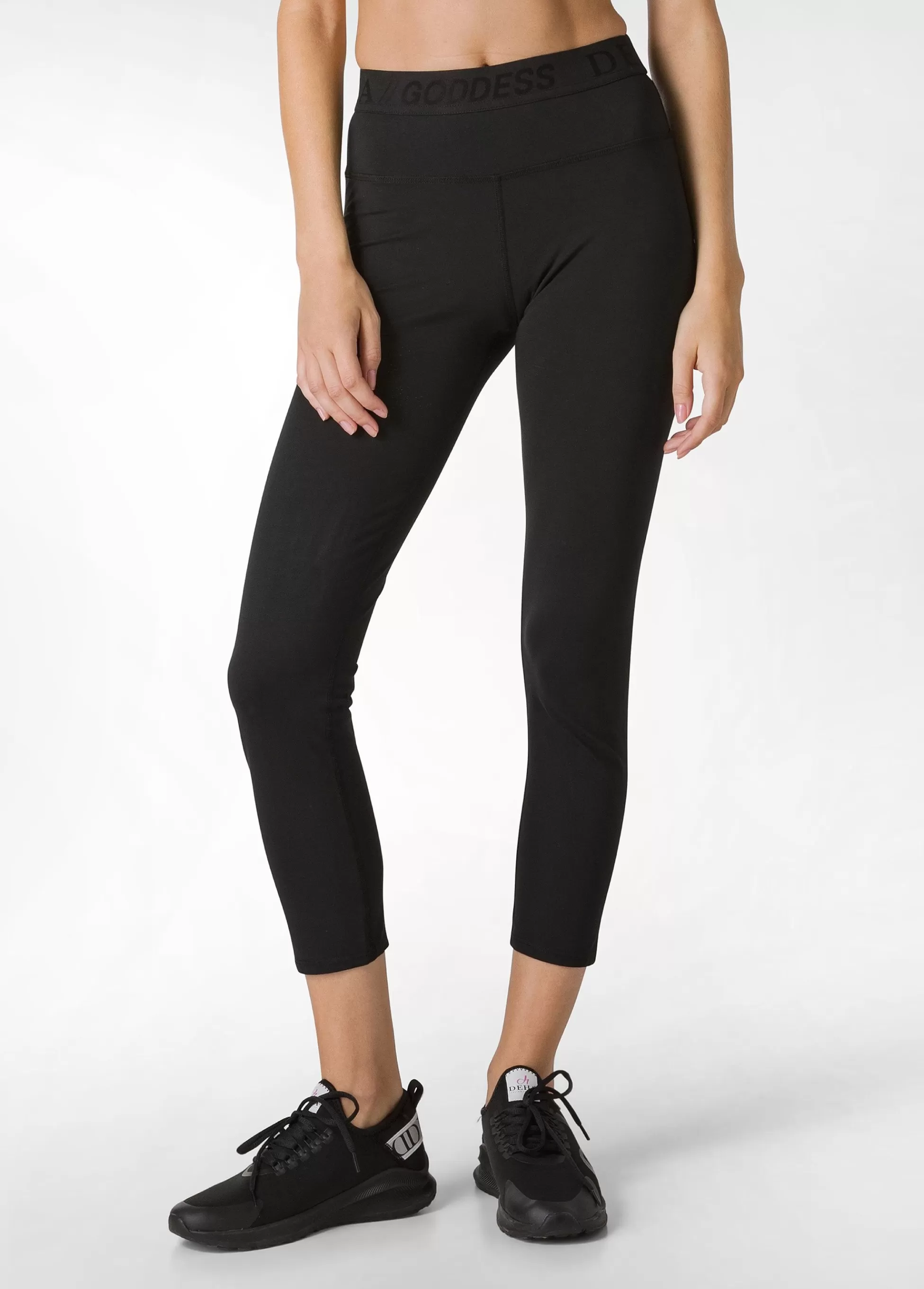 Donna DEHA Leggings & Pantaloni Sportivi*Leggings Logo Nero