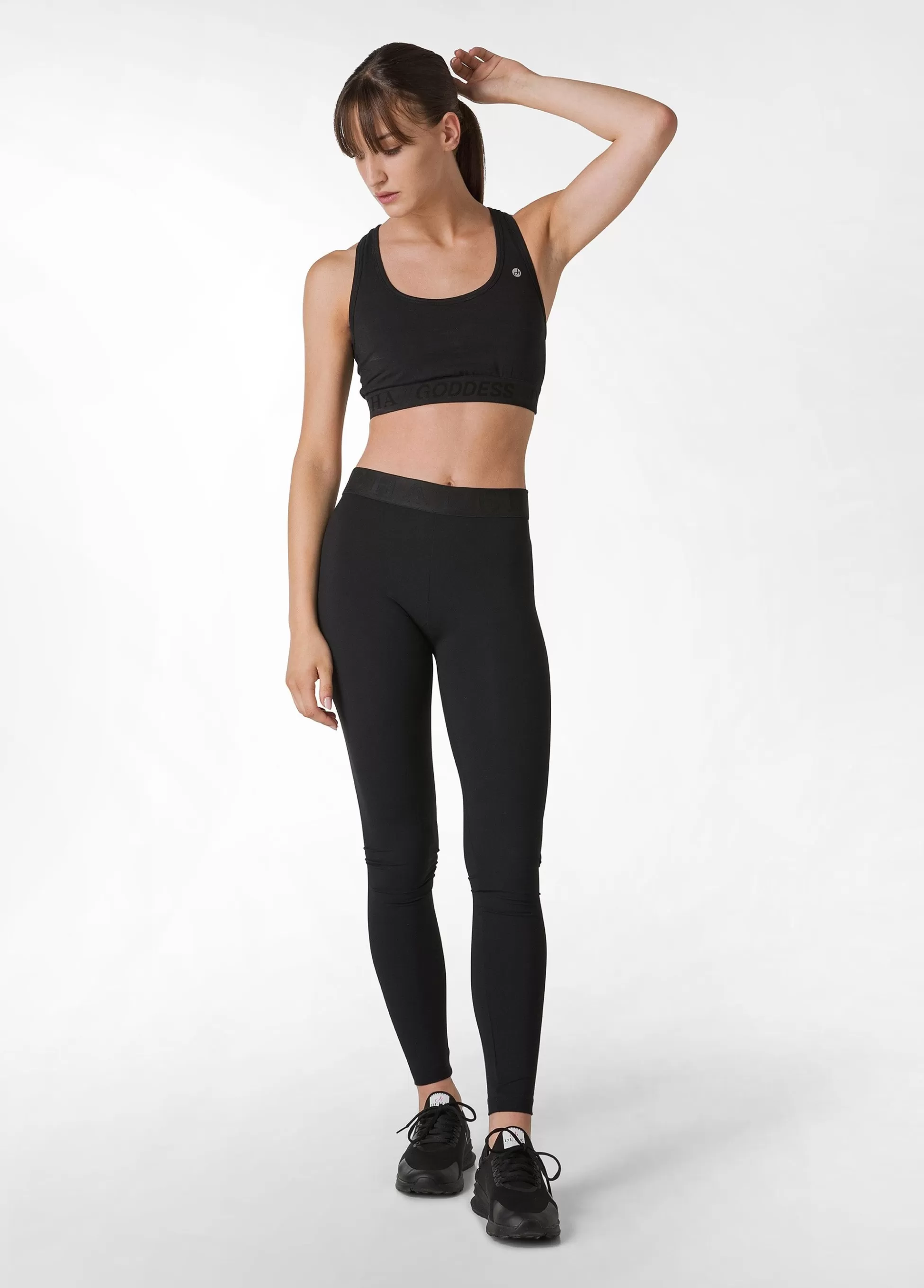 Donna DEHA Leggings & Pantaloni Sportivi*Leggings Modellante Nero