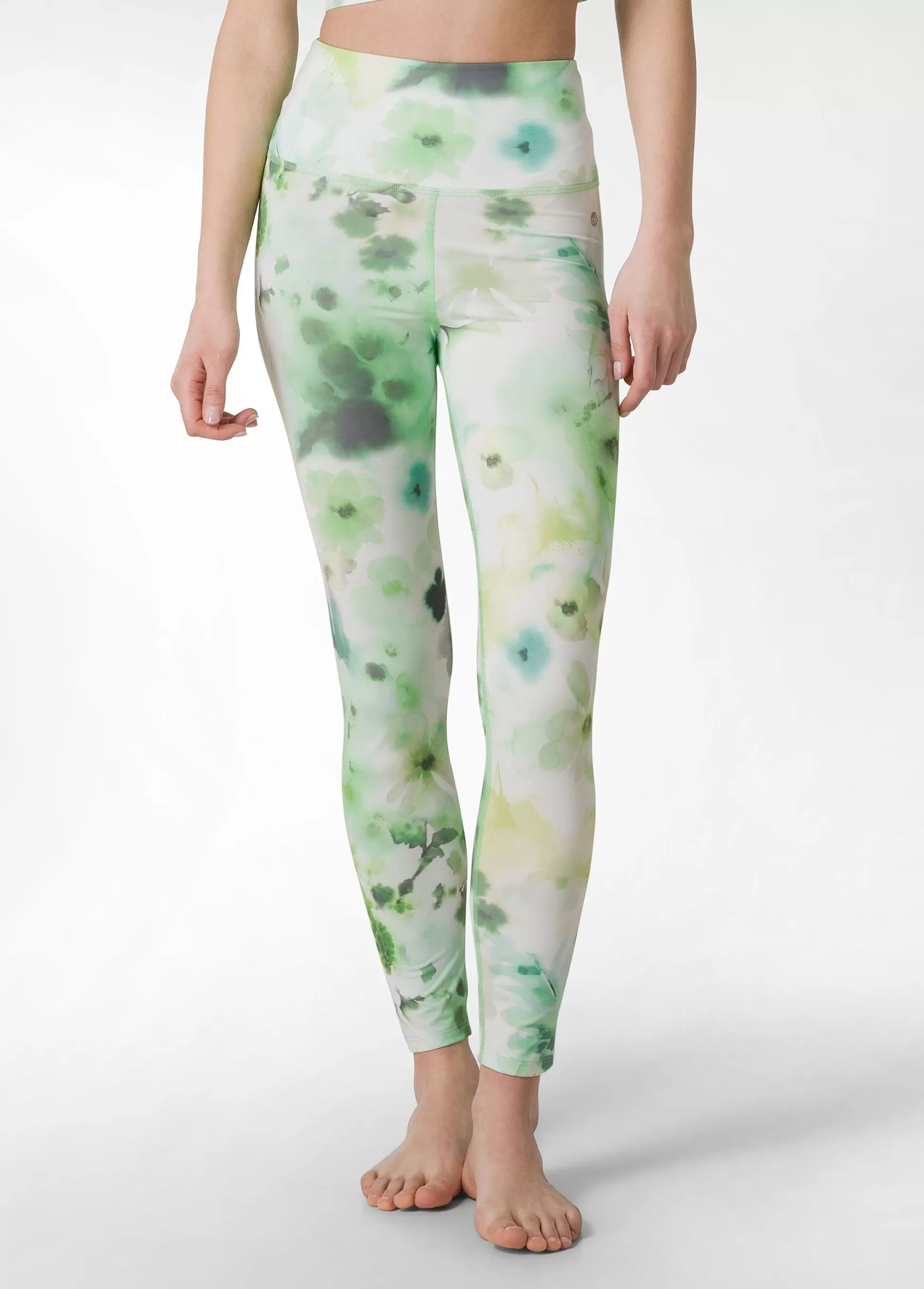 Donna DEHA Leggings & Pantaloni Sportivi*Leggings Yoga In Microfibra Riciclata Stampata Ver