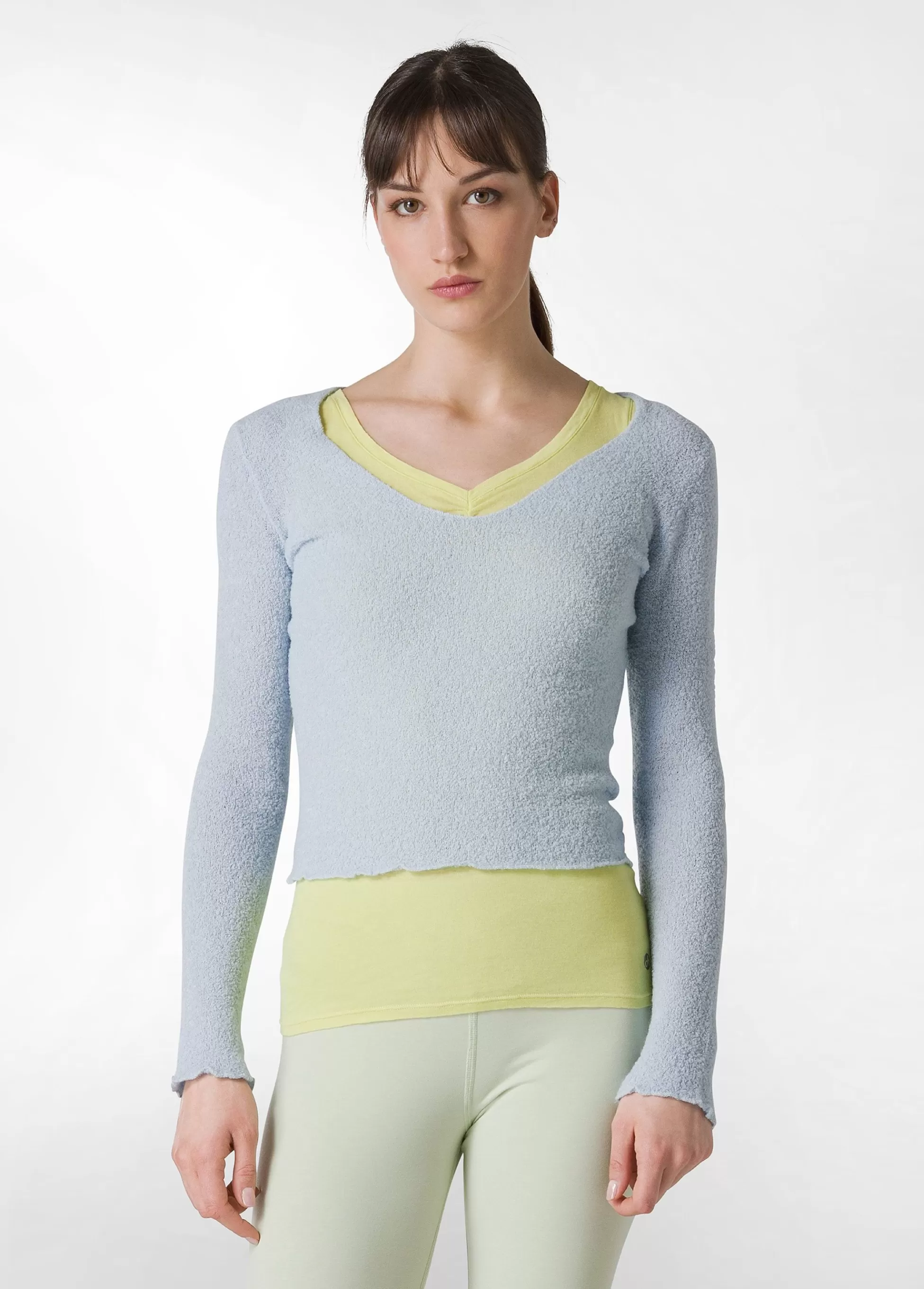 Donna DEHA Felpe & Maglieria*Maglia Boucle' Blu