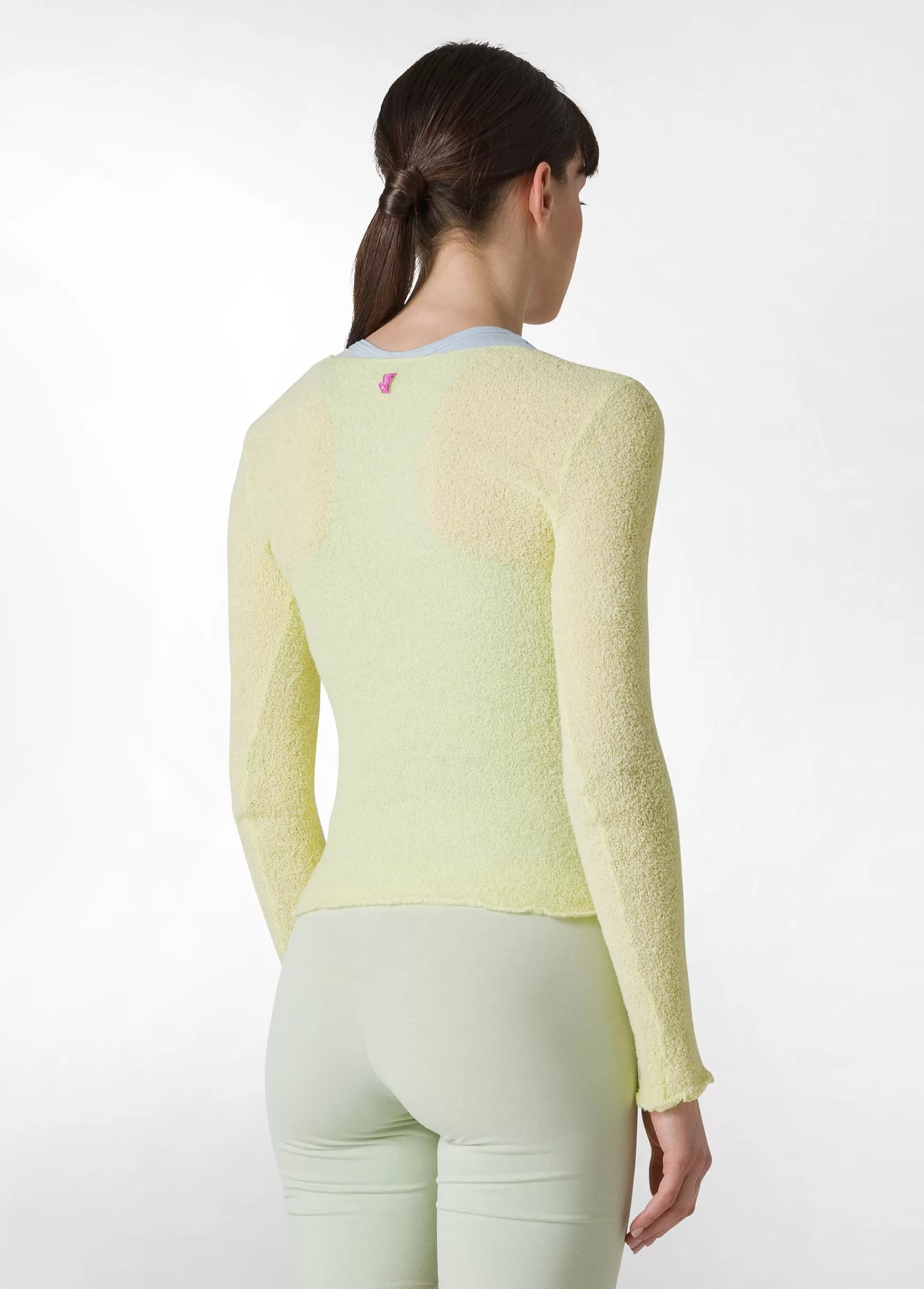 Donna DEHA Felpe & Maglieria*Maglia Boucle' Giallo