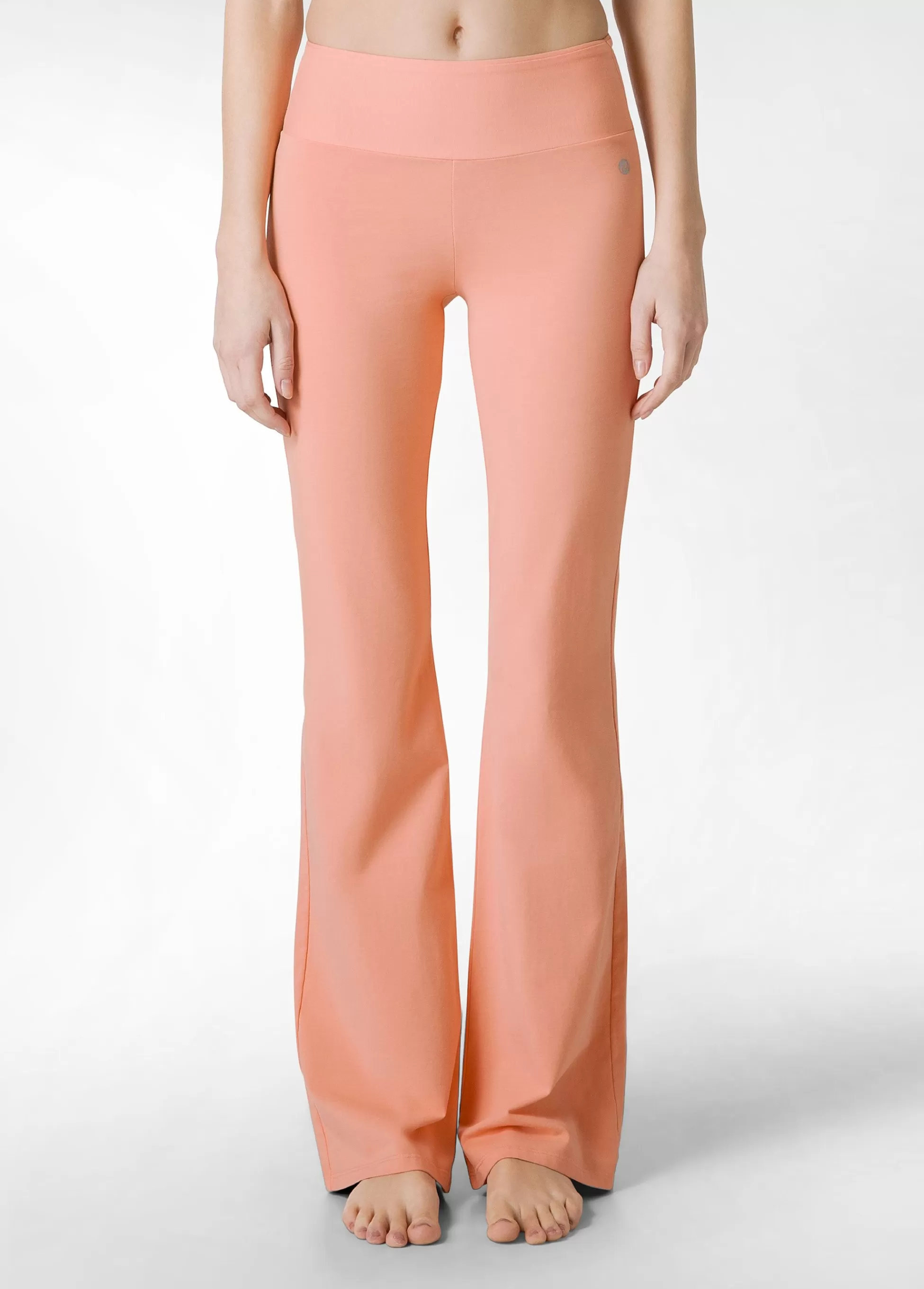 Donna DEHA Pantaloni*Pantajazz Jersey Stretch Arancio