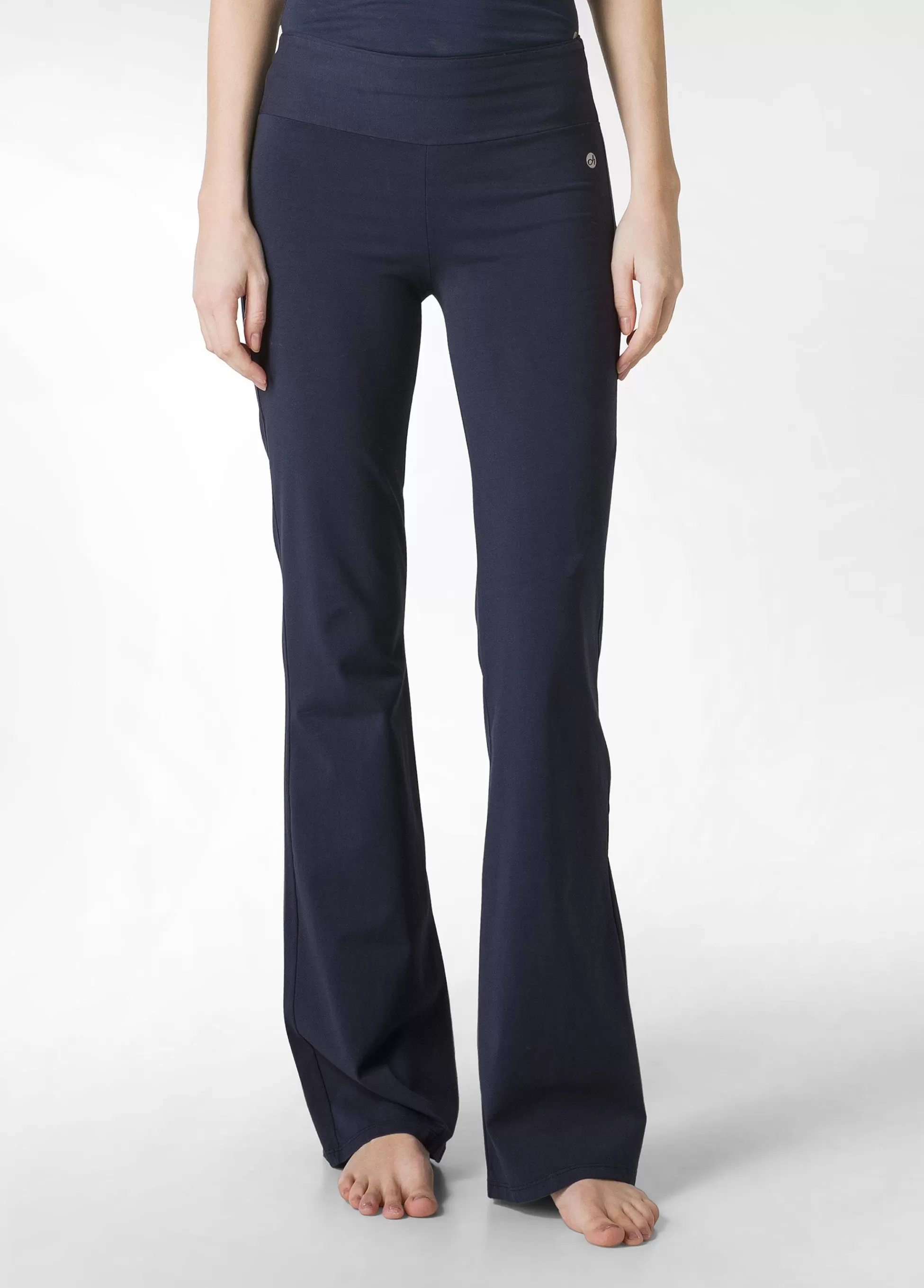 Donna DEHA Pantaloni*Pantajazz Jersey Stretch Blu