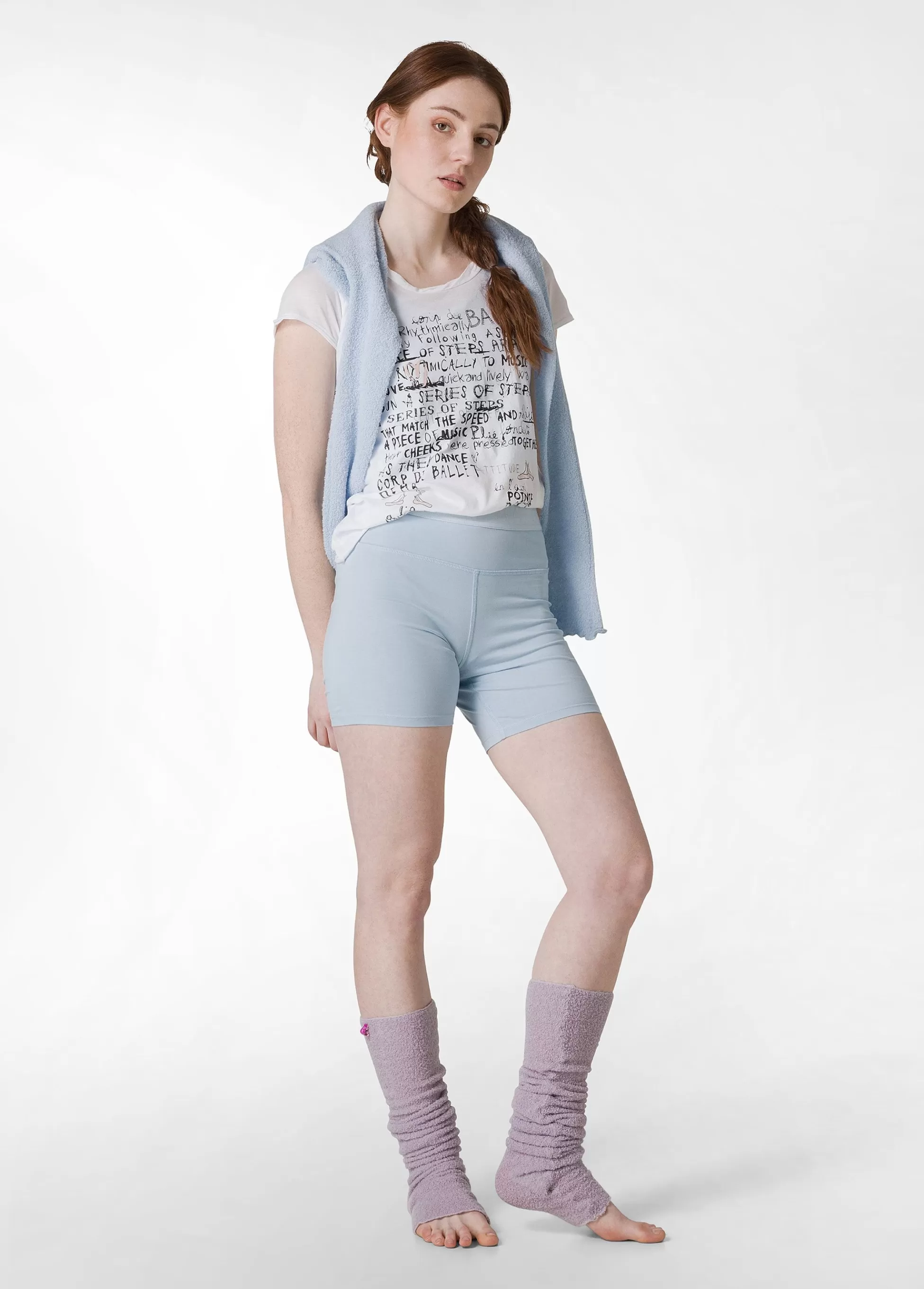 Donna DEHA Pantaloncini Sportivi*Pantaloncino Sportivo Jersey Stretch Blu