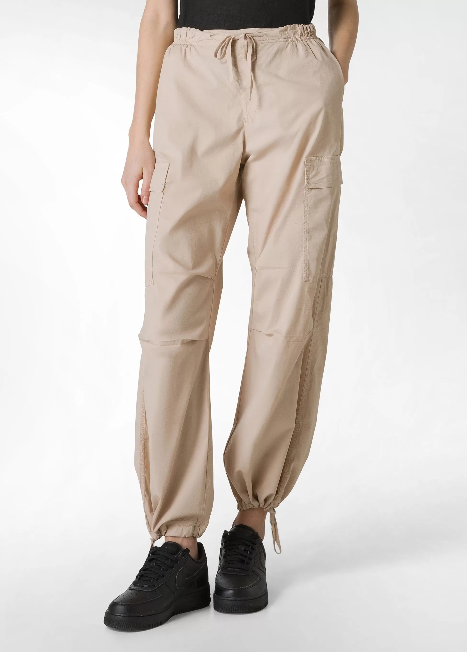 Donna DEHA Pantaloni*Pantalone Cargo In Popeline Beige