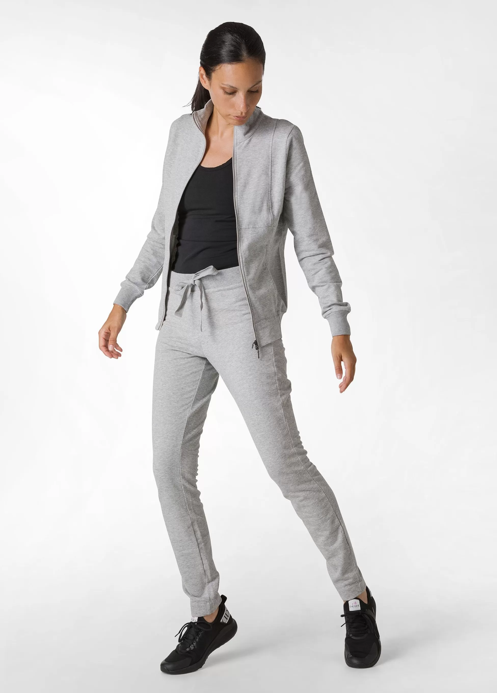Donna DEHA Pantaloni*Pantalone Core In Felpa Leggera Grigio