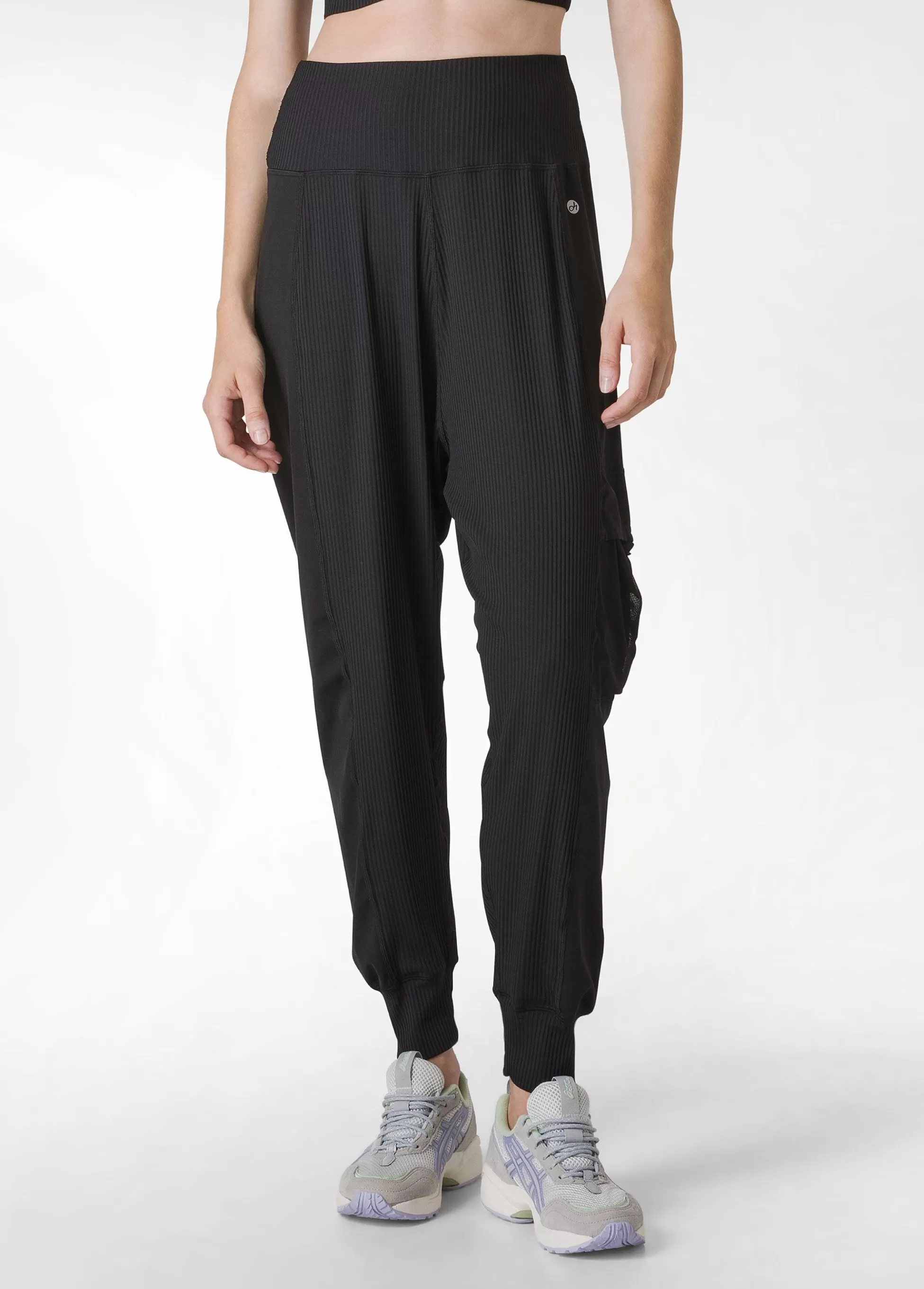 Donna DEHA Pantaloni*Pantalone Odalisca In Microfibra Nero