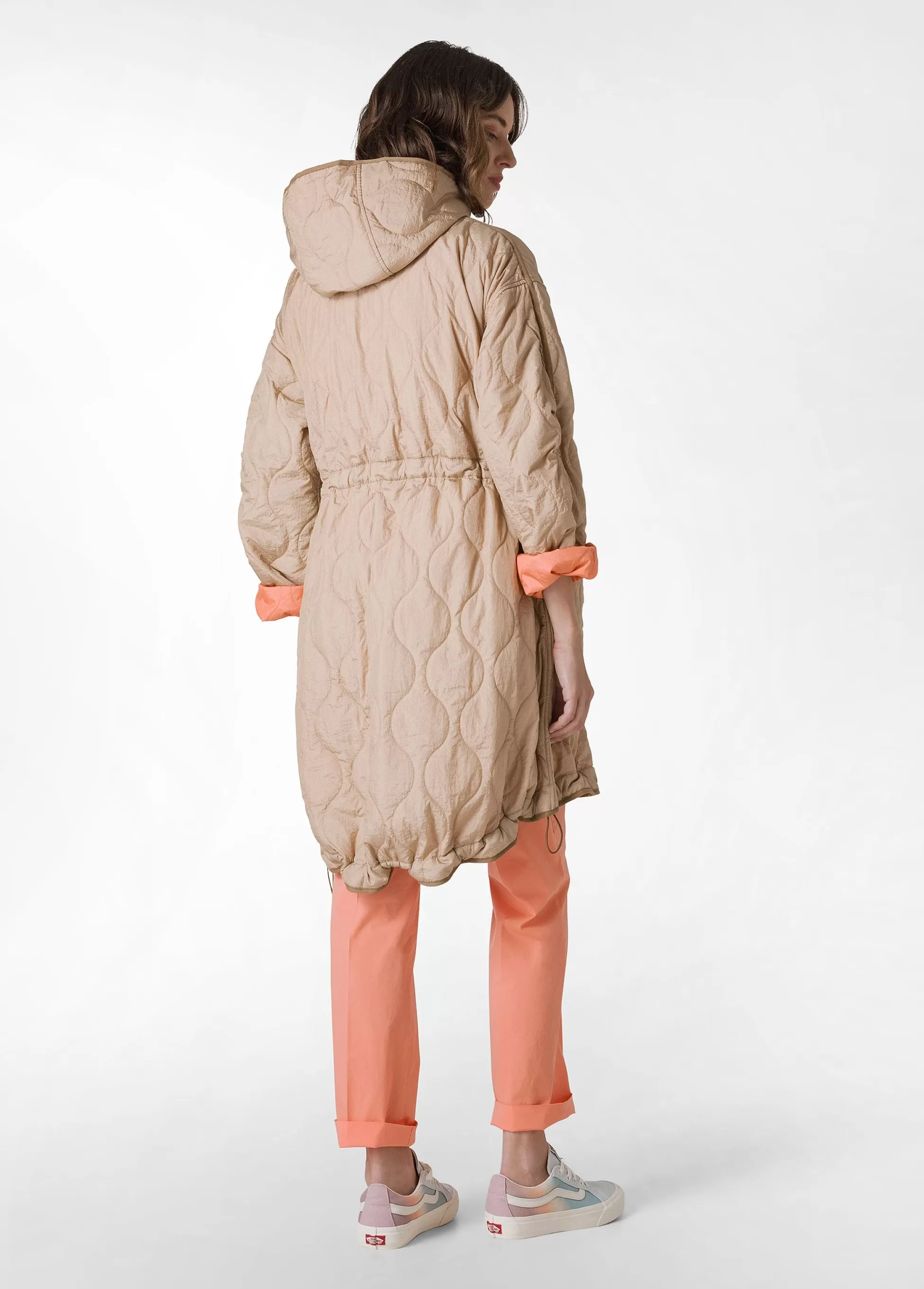 Donna DEHA Giacche E Giubbotti*Parka Trapuntato Beige
