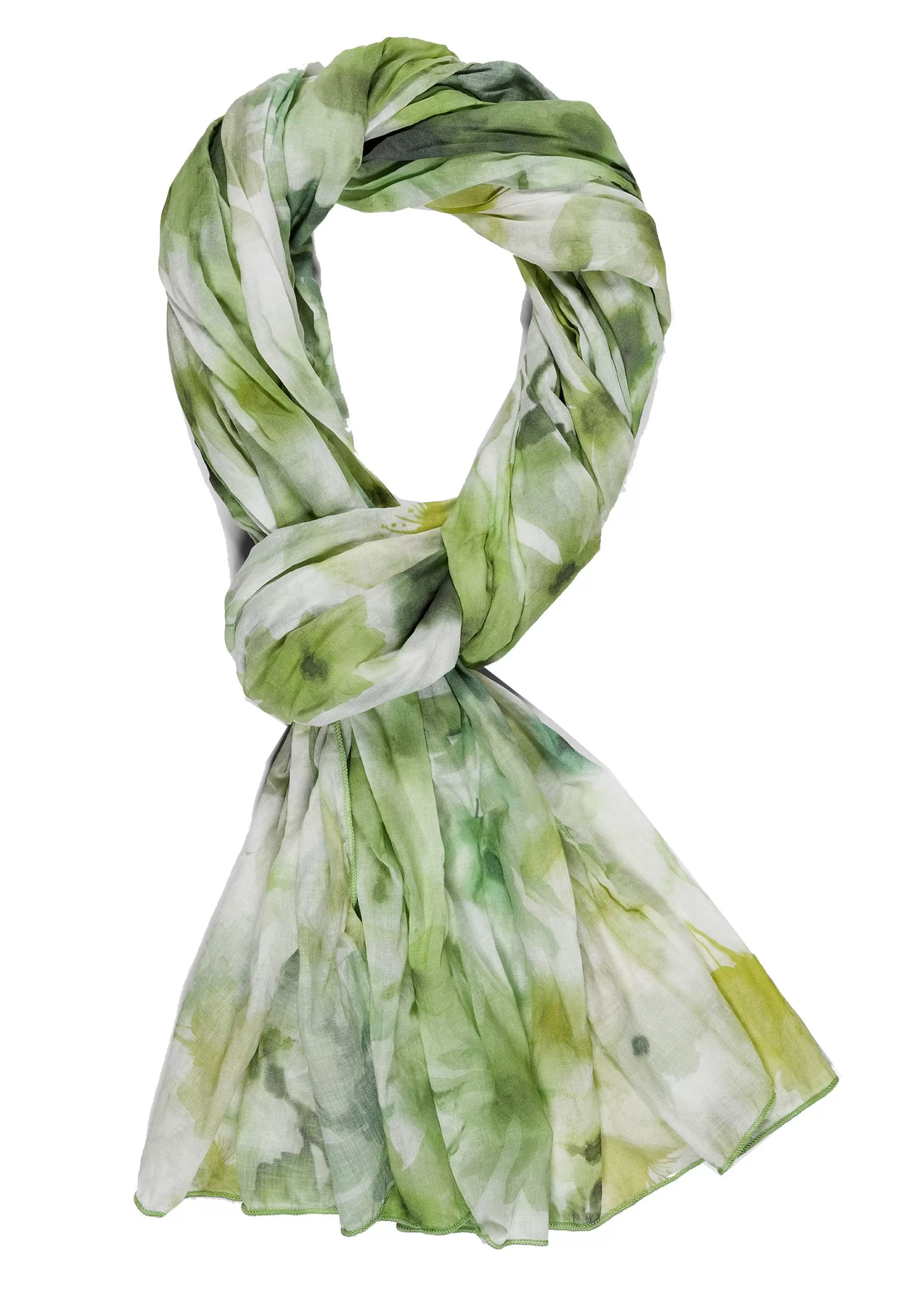 Donna DEHA Accessori*Pashmina In Mussola Stampata Verde