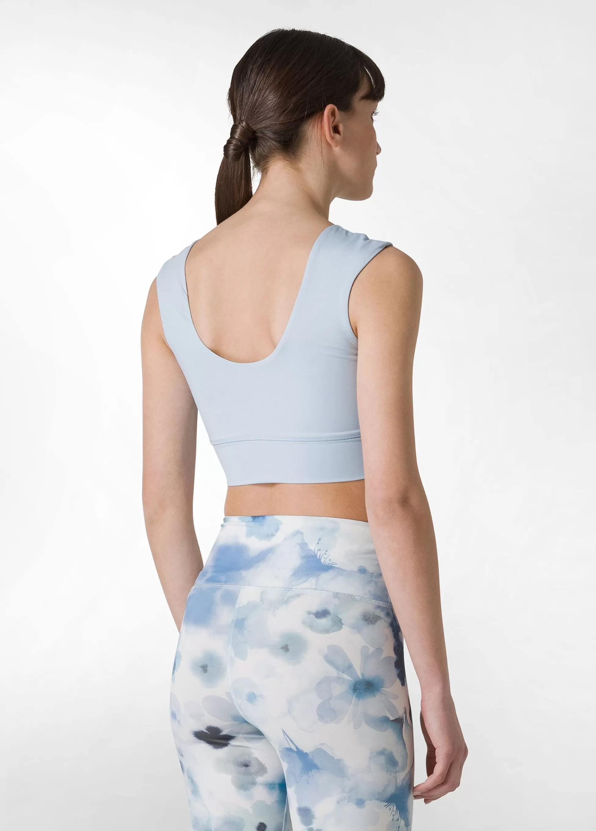 Donna DEHA Canotte E Reggiseni Sportivi*Reggiseno Sportivo In Microfibra Riciclata Blu