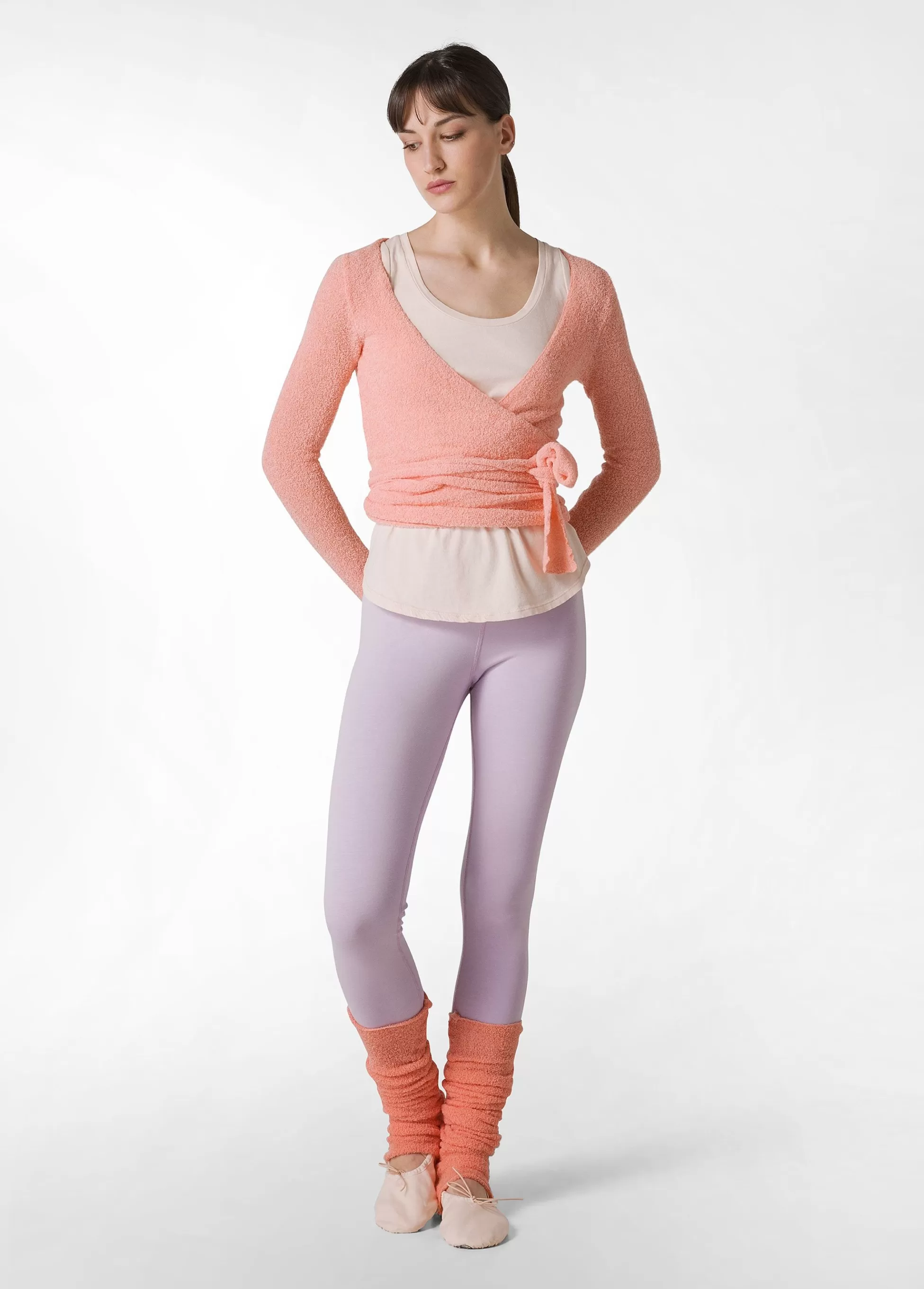 Donna DEHA Accessori Sportivi*Scaldamuscoli In Boucle' Arancio