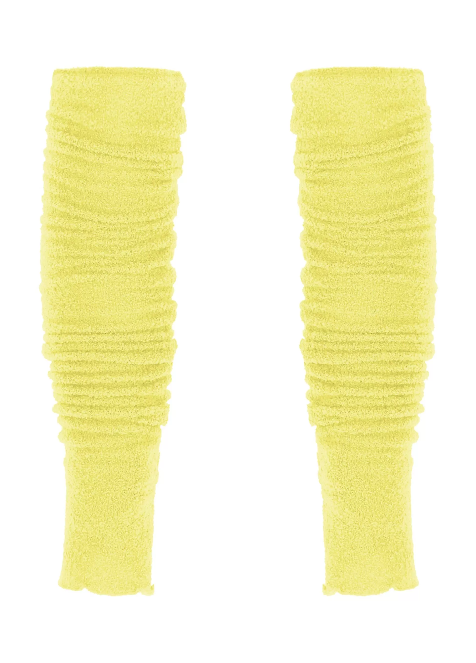 Donna DEHA Accessori Sportivi*Scaldamuscoli In Boucle' Giallo