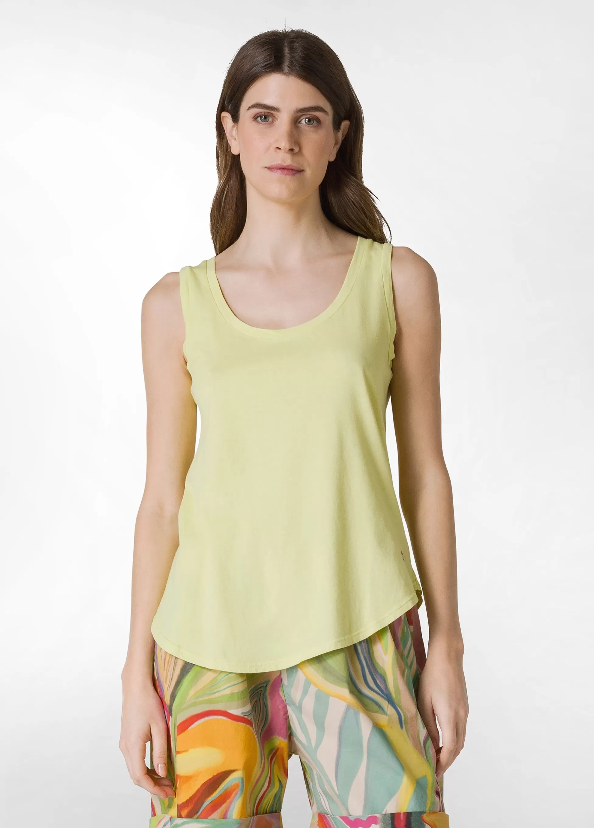 Donna DEHA Top & T-Shirts*Top Comfort In Jersey Giallo