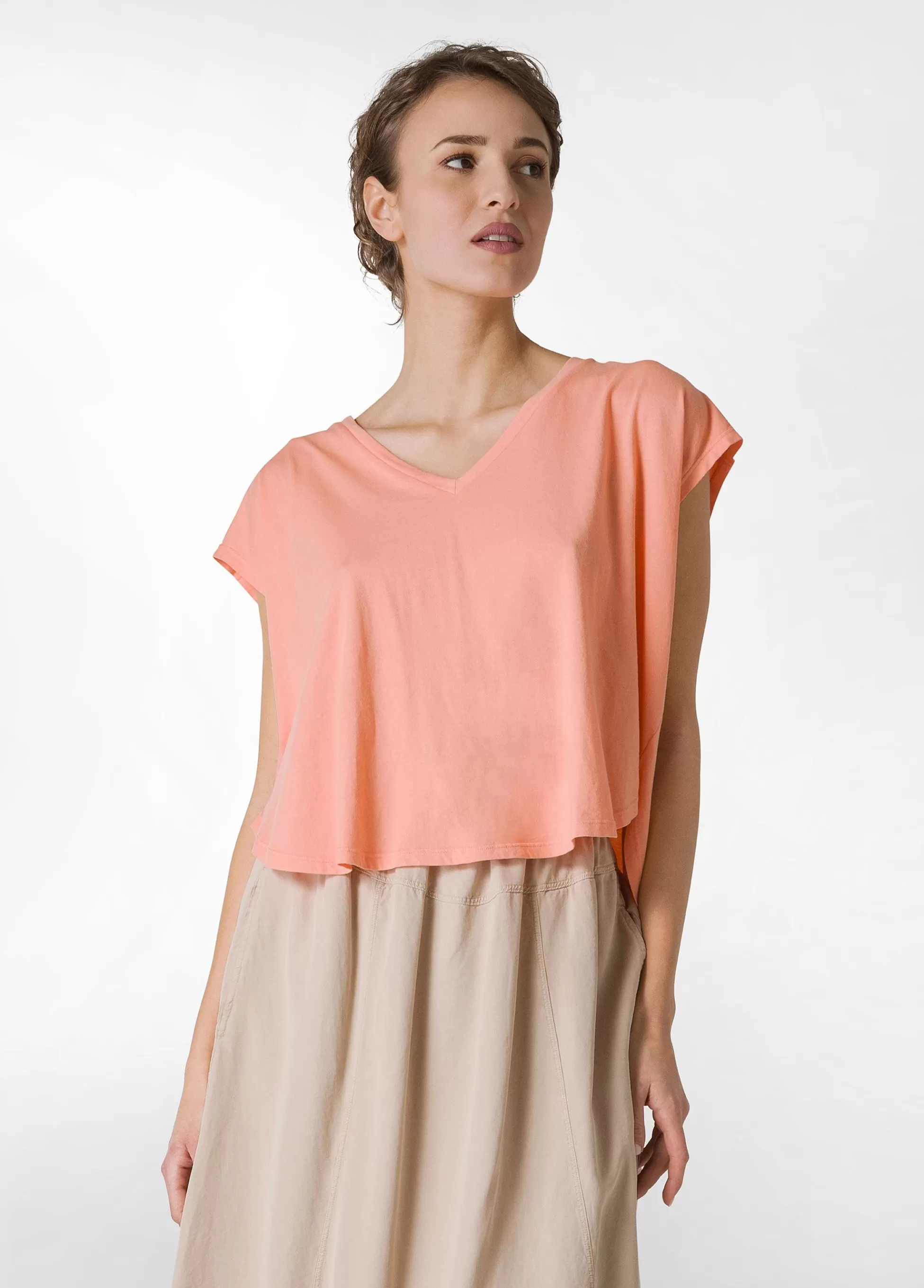 Donna DEHA Top & T-Shirts*T-Shirt Ampia Arancio