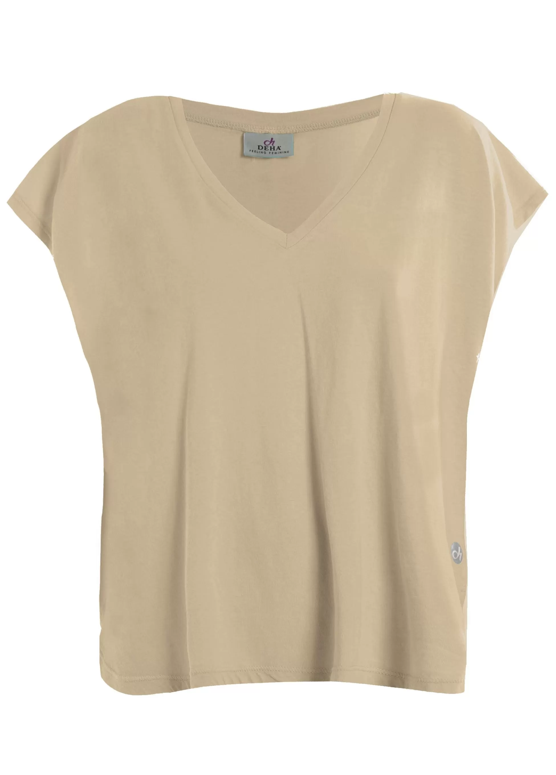 Donna DEHA Top & T-Shirts*T-Shirt Ampia Beige